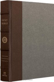 ESV Single Column Heritage Bible (Cloth Over Board)