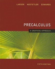 Precalculus: A Graphing Approach