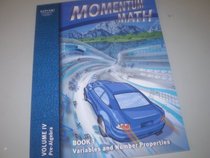 Momentum Math Volume IV Pre-Algebra - Book 1 Variables and Number Properties