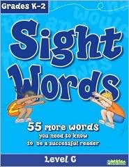 Sight Words: Level C (Flash Kids Workbooks) Grades K-2 (Grades K-2, Level C)