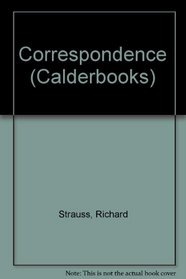Correspondence (Calderbooks)
