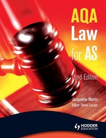 AQA Law for AS: Uk Edition (A Level Law)
