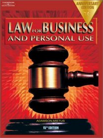 Law for Business and Personal Use, Anniversary Edition