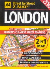 London Z-Map (Aa Street-By-Street Guide)