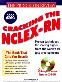 Cracking the NCLEX-RN with CD-ROM, 2000 Edition (Cracking the Nclex-Rn)