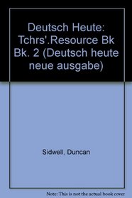 Deutsch Heute Teachers Book 2 (Bk. 2)