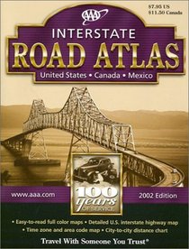 AAA Interstate Road Atlas: 2002 Edition