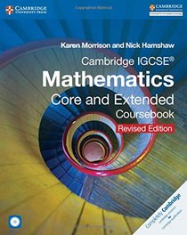 Cambridge IGCSE Mathematics Core and Extended Coursebook with CD-ROM (Cambridge International IGCSE)