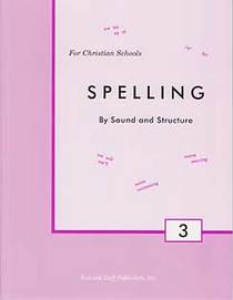 Spelling by Sound and Structure Grade 3 Workbook