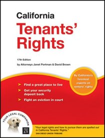 California Tenant's Rights (17th edition)