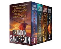 Stormlight Archives HC Boxed Set 1-4: The Way of Kings, Words of Radiance, Oathbringer, Rhythm of War (The Stormlight Archive)