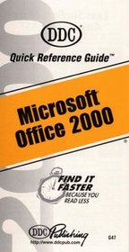 Office 2000 Quick Reference Guide (Quick Reference Guides)