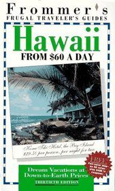 Frommer's Hawaii from $60 a Day, 31st Ed.