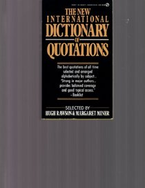 Dictionary of Quotations, The New International (Signet)