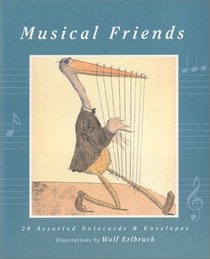 Musical Friends Notecards