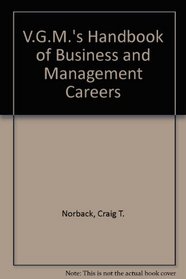 V.G.M.'s Handbook of Business and Management Careers