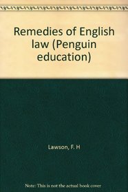 Remedies of English law (Penguin education)