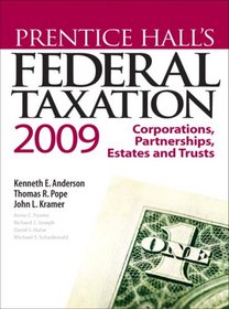 Prentice Hall's Federal Taxation 2009: Corporations (22nd Edition)