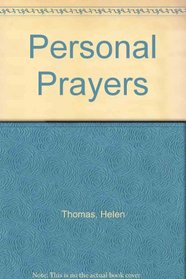 Personal Prayers