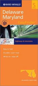 Rand McNally Easyfinder Delaware/Maryland: Highways & Interstates