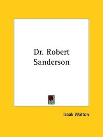 Dr. Robert Sanderson