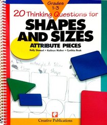 20 thinking questions for shapes and sizes: Attribute pieces (20 thinking questions)