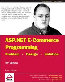 ASP.NET E-Commerce Programming: Problem - Design - Solution