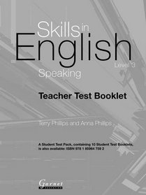 Skills in English: Speaking: Teacher Test Pack (test CD and Teacher's Guide) Level 3