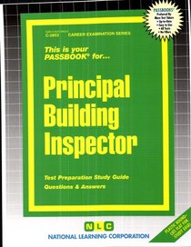 Principal Building Inspector (Career Examination Ser. : C-2853)