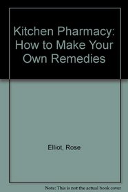 Kitchen Pharmacy: How to Make Your Own Remedies