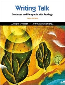 Writing Talk: Sentences and Paragraphs with Readings (3rd Edition)