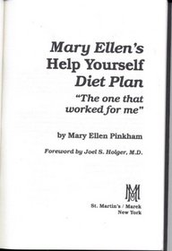 Mary Ellen's Help Yourself Diet Plan: The One That Worked for Me!