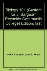 Biology 101 Custom for J. Sargeant Reynolds Community College JSRCC
