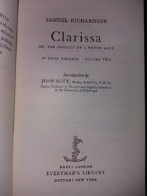 Clarissa Harlowe: Volume 2 (Everyman's Library)