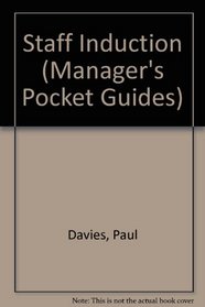 Staff Induction (Managers Pocket Guides)