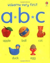 ABC (Usborne First Words Board Books)