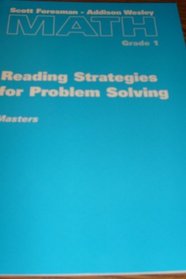 Math Grade 1 Reading Strategies for Problem Solving Masters