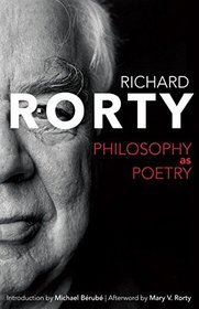 Philosophy as Poetry (Page-Barbour Lectures)