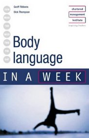 Understanding Body Language in a Week (In a Week S.)