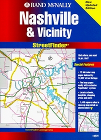 Rand McNally Nashville  Vicinity Streetfinder: Streetfinder (Rand McNally Streetfinder)