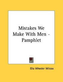 Mistakes We Make With Men - Pamphlet