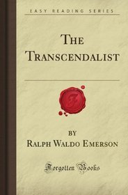 The Transcendalist (Forgotten Books)