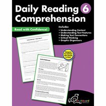 Daily Reading Comprehension Grade 6 (Chalkboard Books)