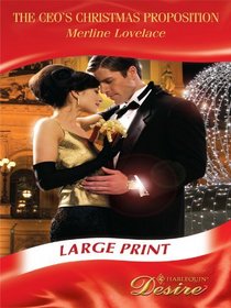 The CEO's Christmas Proposition (Large Print)