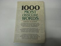 1000 Most Obscure Words