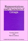 Representations and Characters of Groups (Cambridge Mathematical Textbooks)