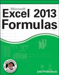 Excel 2013 Formulas