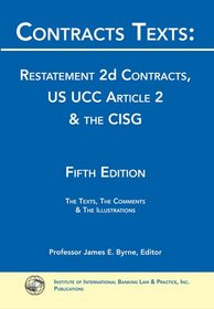 CONTRACTS TEXTS:RESTATEMENT 2D CONTRCT