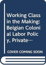 A Working Class in the Making: Belgian Colonial Labor Policy, Private Enterprise, and the African Mineworker, 1907-1951