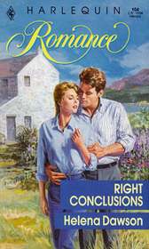 Right Conclusions (Harlequin Romance, No 104)